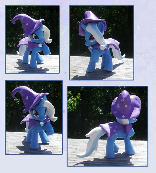 Size: 800x885 | Tagged: artist:kaizerin, custom, derpibooru import, irl, photo, safe, toy, trixie