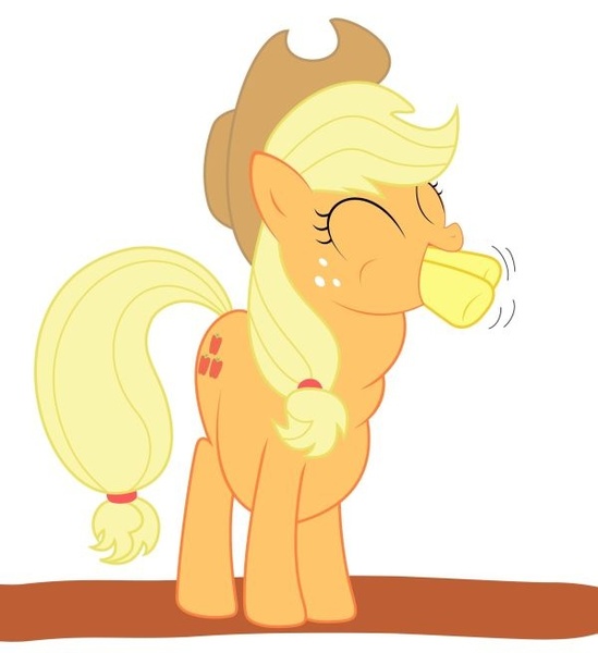 Size: 600x656 | Tagged: applejack, belly, big belly, derpibooru import, fetish, predajack, questionable, vore