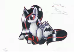 Size: 3436x2409 | Tagged: safe, artist:tenebristayga, derpibooru import, oc, unofficial characters only, alicorn, pony, alicorn oc, chest fluff, ear fluff, horn, solo, traditional art, wings