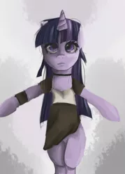 Size: 755x1057 | Tagged: dead source, safe, artist:potheadsam, derpibooru import, twilight sparkle, pony, bipedal, solo