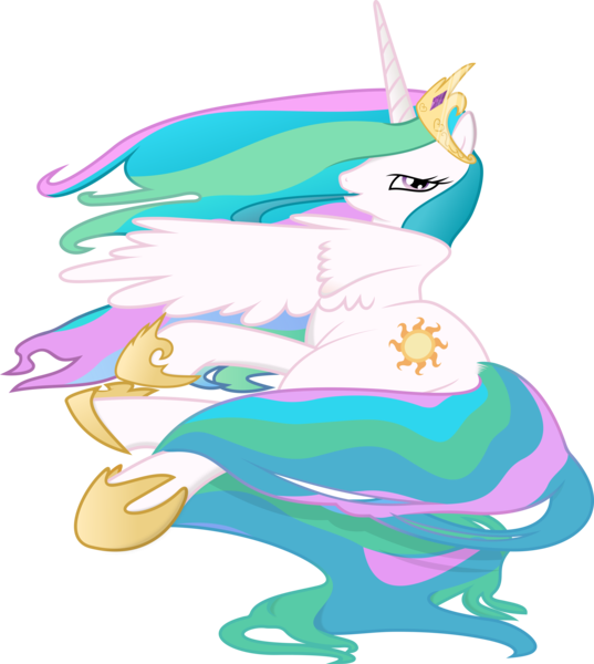 Size: 10315x11531 | Tagged: absurd resolution, artist:mcstalins, artist:theponymuseum, butt, derpibooru import, female, plot, princess celestia, simple background, solo, solo female, suggestive, sultry pose, transparent background, vector