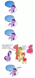 Size: 1340x2956 | Tagged: safe, artist:neustrasbourg, derpibooru import, apple bloom, applejack, big macintosh, pinkie pie, twilight sparkle, alpaca, llama, pony, unicorn, :3, :<, :p, alpacajack, annoyed, bed, comic, dream, eyes closed, frown, frustrated, it was all a dream, llamafied, misspelling, open mouth, raised hoof, simple background, sleeping, smiling, species swap, tongue out, wat, white background, wide eyes, window