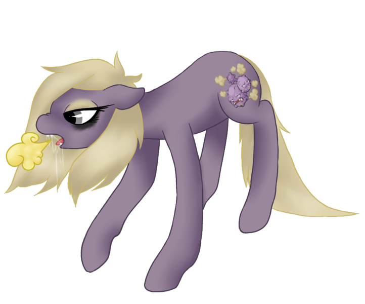 Size: 996x828 | Tagged: safe, artist:mondlichtkatze, derpibooru import, ponified, pony, weezing, pokémon, solo