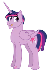 Size: 1228x1753 | Tagged: alicorn, artist:ordinarydraw, derpibooru import, dusk shine, prince dusk, rule 63, safe, solo, twilight sparkle, twilight sparkle (alicorn)