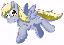 Size: 634x449 | Tagged: safe, artist:yukandasama, derpibooru import, derpy hooves, pegasus, pony, female, mare, solo