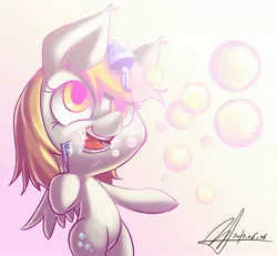 Size: 3244x3000 | Tagged: safe, artist:jggjqm522, derpibooru import, derpy hooves, pony, bipedal, bubble, solo, toothbrush, toothpaste