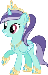 Size: 5358x8313 | Tagged: safe, artist:quanno3, derpibooru import, oc, oc:princess seaspark, unofficial characters only, alicorn, pony, absurd resolution, alicorn oc, horn, simple background, solo, transparent background, vector, wings