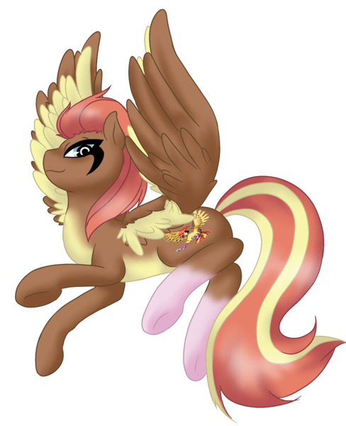 Size: 1049x1289 | Tagged: safe, artist:mondlichtkatze, derpibooru import, ponified, pidgeotto, pony, pokémon, solo