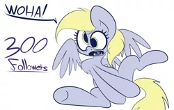 Size: 1280x810 | Tagged: safe, artist:extradan, derpibooru import, derpy hooves, pegasus, pony, female, mare, solo, underhoof