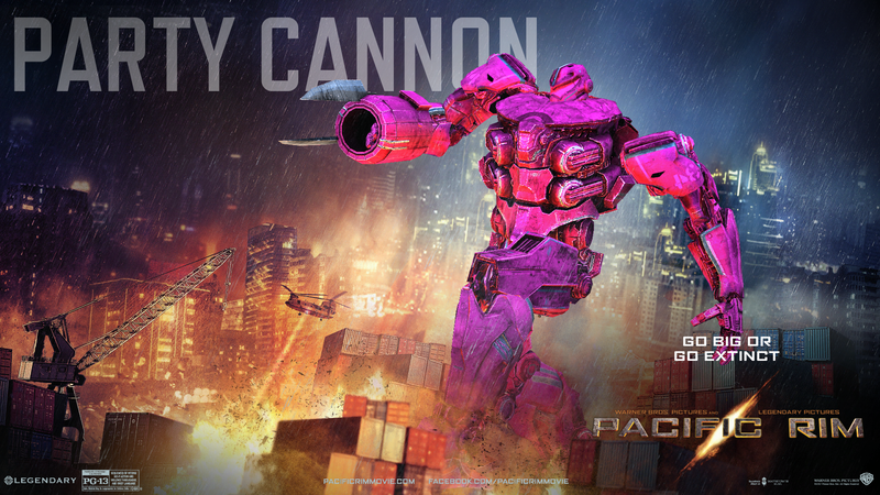 Size: 1920x1080 | Tagged: derpibooru import, jaeger, pacific rim, pinkie pie, robot, safe