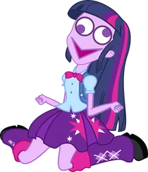 Size: 944x1094 | Tagged: safe, derpibooru import, edit, twilight sparkle, equestria girls, equestria girls (movie), exploitable meme, fooby the kamikaze watermelon, meme, simple background, solo, the demented cartoon movie, transparent background, twiscream, vector, zeeky boogy doog, zeeky h. bomb