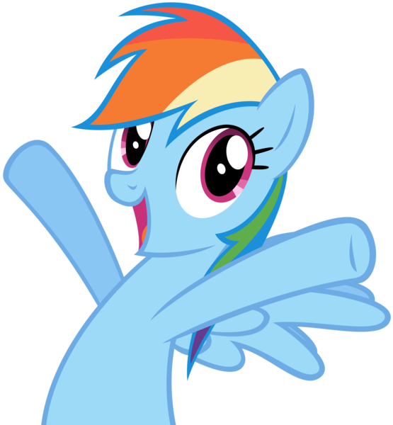 Size: 4151x4490 | Tagged: absurd resolution, artist:dentist73548, derpibooru import, fall weather friends, happy, rainbow dash, reaction image, safe, simple background, solo, transparent background, vector