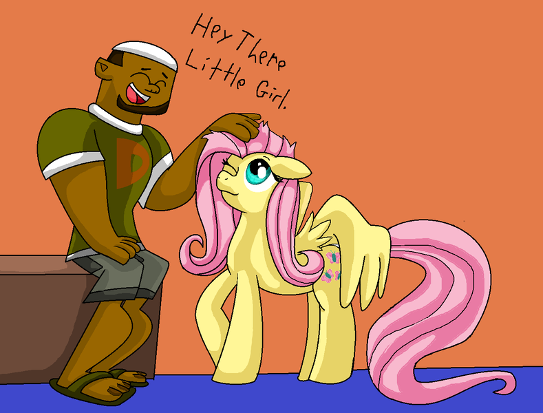 Size: 1372x1044 | Tagged: artist:mordecairigbylover, crossover, derpibooru import, fluttershy, safe, total drama, total drama island