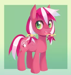 Size: 900x941 | Tagged: safe, artist:pekou, derpibooru import, oc, oc:candy star, unofficial characters only, pegasus, pony, solo