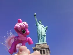 Size: 640x480 | Tagged: artist:theirishbronyx, cheerilee, derpibooru import, new york, photo, ponies around the world, safe, solo, statue of liberty
