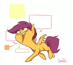 Size: 900x800 | Tagged: artist:capnpea, derpibooru import, safe, scootaloo, solo