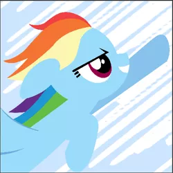 Size: 420x420 | Tagged: artist:machinaezero, black ops 2, call of duty, derpibooru import, emblem, emblem editor, flight, rainbow dash, safe, solo