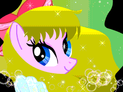 Size: 1000x749 | Tagged: safe, artist:jucamovi1992, derpibooru import, ponified, pony, animated, marie antoinette, solo, the rose of versailles