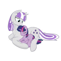 Size: 3000x3000 | Tagged: artist:geomancing, derpibooru import, female, filly, filly twilight sparkle, mother and child, mother and daughter, safe, twilight sparkle, twilight velvet, younger