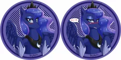 Size: 1264x632 | Tagged: artist:skykain, blushing, derpibooru import, female, princess luna, safe, shy, solo