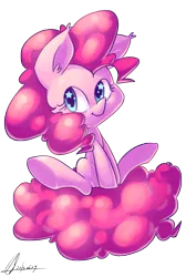 Size: 2849x4249 | Tagged: safe, artist:jggjqm522, derpibooru import, pinkie pie, absurd resolution, solo, starry eyes, wingding eyes