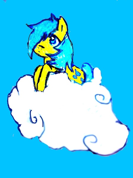 Size: 772x1034 | Tagged: artist:silent-dawnocs, cloud, derpibooru import, female, filly, safe, solo, sunshower raindrops