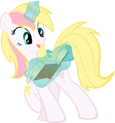 Size: 865x924 | Tagged: safe, artist:iamadinosaurrarrr, derpibooru import, oc, unofficial characters only, pony, unicorn, book, magic, solo