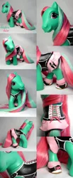 Size: 528x1280 | Tagged: artist:woosie, custom, derpibooru import, g3, irl, jukebox julie, oc, photo, safe, toy