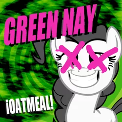 Size: 900x900 | Tagged: album cover, artist:stratolicious, derpibooru import, green day, parody, pinkie pie, ponified, ponified album cover, safe, solo