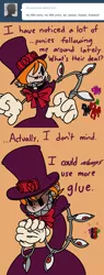 Size: 500x1320 | Tagged: 2 panel comic, barely pony related, comic, derpibooru import, generic pony, peacock (skullgirls), semi-grimdark, skullgirls, tumblr