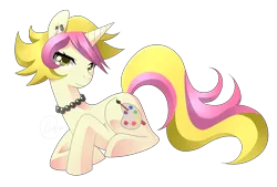 Size: 2908x1966 | Tagged: safe, artist:haydee, derpibooru import, oc, oc:peach palette, unofficial characters only, pony, unicorn, ear piercing, earring, female, jewelry, mare, necklace, piercing, simple background, solo, transparent background