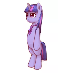 Size: 778x984 | Tagged: safe, artist:lurarin, derpibooru import, twilight sparkle, pony, bipedal, solo