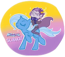 Size: 1280x1126 | Tagged: artist:hawthornss, crossover, derpibooru import, eridan ampora, homestuck, safe, trixie