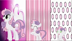 Size: 1920x1080 | Tagged: safe, artist:mr-kennedy92, derpibooru import, sweetie belle, pony, alternate cutie mark, baby, baby pony, collage, female, filly, foal, older, vector, wallpaper