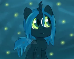 Size: 5000x4000 | Tagged: absurd resolution, artist:breezethepony, changeling, cute, cutealis, dead source, derpibooru import, female, filly, nymph, queen chrysalis, safe, solo