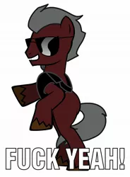 Size: 1472x1998 | Tagged: artist:bonekaiser, derpibooru import, fuck yeah, glasses, oc, pony creator, safe, solo, unofficial characters only