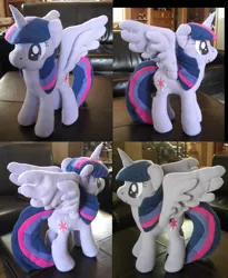 Size: 5250x6400 | Tagged: safe, artist:theculturewarrior, derpibooru import, twilight sparkle, twilight sparkle (alicorn), alicorn, pony, absurd resolution, female, irl, mare, photo, plushie, solo