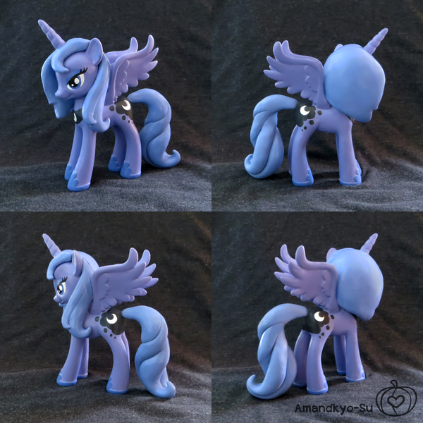 Size: 1080x1080 | Tagged: artist:amandkyo-su, brushable, custom, derpibooru import, irl, photo, princess luna, s1 luna, safe, solo, toy