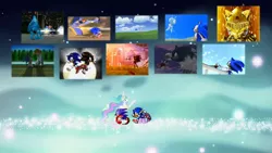 Size: 1280x720 | Tagged: celestial plane, chaos, chaos (sonic), chip, chris thorndyke, crossover, derpibooru import, knuckles the echidna, miles "tails" prower, nostalgia, princess celestia, princess elise, safe, shadow the hedgehog, sonic generations, sonic the hedgehog, sonic the hedgehog (series), sonic x, twilight sparkle, wisp, youtube link