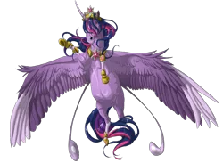 Size: 1024x749 | Tagged: safe, artist:germandark, derpibooru import, twilight sparkle, twilight sparkle (alicorn), alicorn, pony, female, hoers, mare, older, realistic, solo