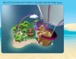 Size: 502x390 | Tagged: 3d, butterfly island, butterfly island adventure game, cg, cgi, derpibooru import, g3, not sure which pony this is, safe, scootaloo, sew-and-so (g3)