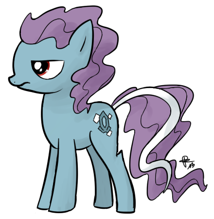 Size: 440x450 | Tagged: safe, artist:combo89, derpibooru import, ponified, pony, suicune, pokémon, solo