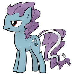 Size: 440x450 | Tagged: safe, artist:combo89, derpibooru import, ponified, pony, suicune, pokémon, solo