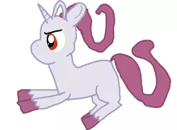 Size: 915x673 | Tagged: safe, artist:rongothepony, derpibooru import, ponified, mewtwo, poképony, pony, crossover, mega evolution, mega mewtwo y, pokémon, pokémon x and y, ponikemon, ponymon, solo