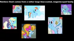 Size: 1792x992 | Tagged: bloo, derpibooru import, eclair créme, female, filly, headcanon, jangles, linky, noi, pinkie pie, princess celestia, rainbow dash, safe, screw loose, shoeshine, theory, turf, twinkleshine