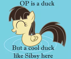 Size: 800x668 | Tagged: artist:agamnentzar, bird, cute, derpibooru import, duck, duck pony, eyes closed, open mouth, reaction image, safe, sibsy, sibsy is a duck, smiling, solo, species swap, wild fire