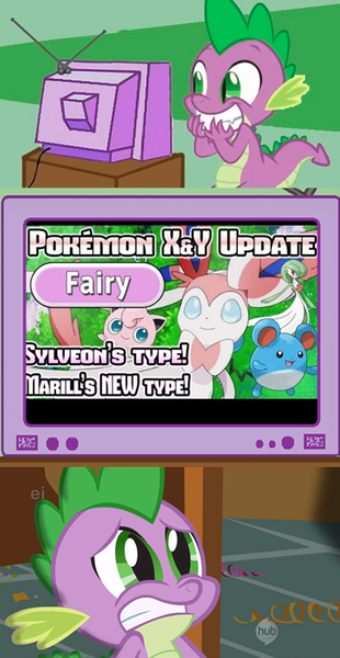 Size: 363x703 | Tagged: derpibooru import, exploitable meme, gardevoir, jigglypuff, marill, meme, ninfia, nymphia, obligatory pony, pokémon, pokémon x and y, safe, spike, sylveon, tv meme