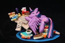 Size: 3456x2304 | Tagged: safe, artist:emmyzbunny, derpibooru import, twilight sparkle, twilight sparkle (alicorn), alicorn, pony, craft, female, irl, mare, photo, sculpture