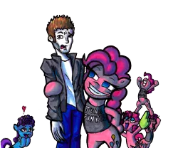 Size: 1248x1038 | Tagged: artist:darkone10, crossover, derpibooru import, edward cullen, oc, oc:blueberry fuck, pinkie pie, run edward run, safe, twilight (series), wat