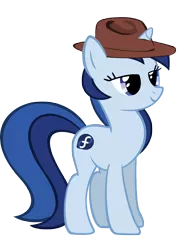 Size: 4999x7000 | Tagged: safe, artist:zee66, derpibooru import, ponified, pony, absurd resolution, fedora, fedora (os), hat, linux, recolor, simple background, solo, transparent background, vector